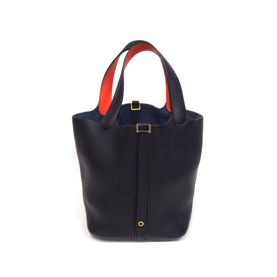 HERMES エルメス ピコタンロックエクラMM ブルーインディゴ