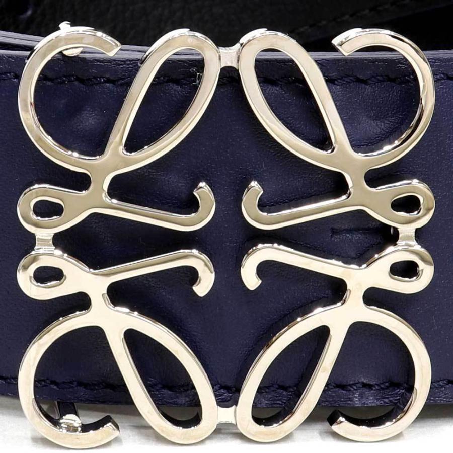 LOEWE (新品）ロエベ LOEWE アナグラムベルト リバーシブル 黒