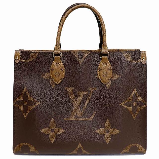 ルイヴィトン LOUIS VUITTON オンザゴー MM モノグラム リバース