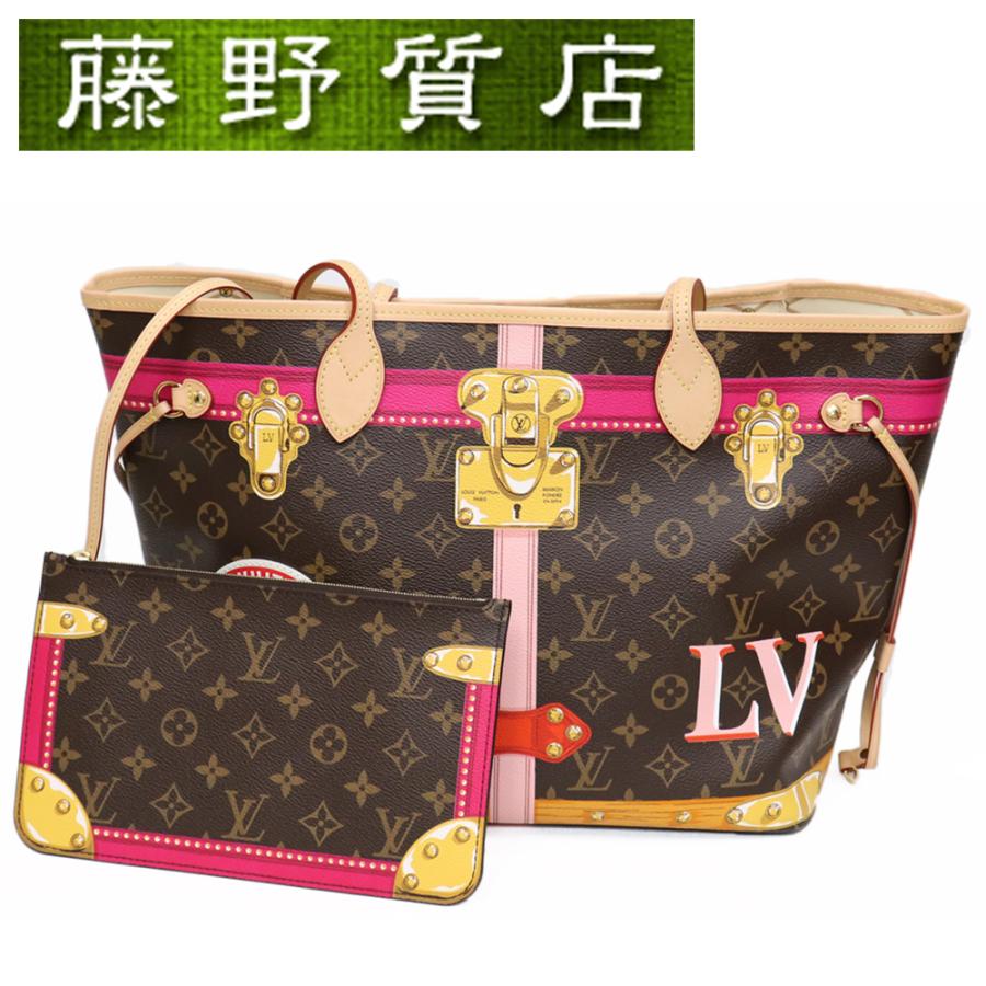 （未使用） ルイヴィトン LOUIS VUITTON ネヴァーフル MM サマートランク 2018年 モノグラム M41390 トート バッグ