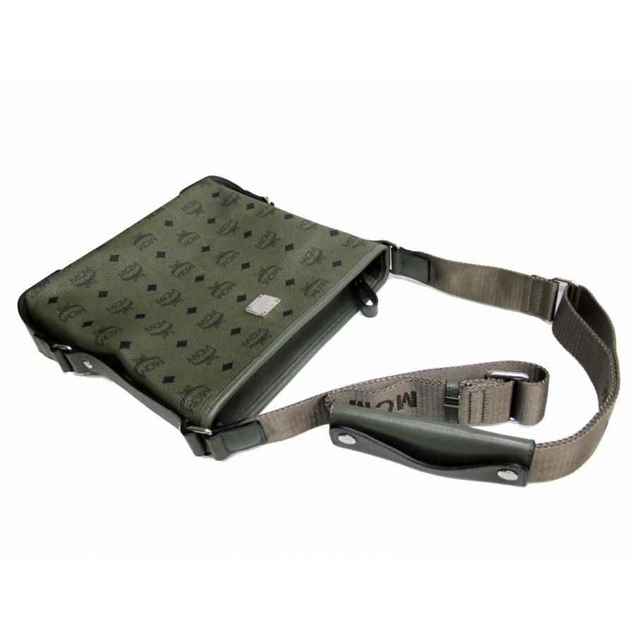 MCM（エムシーエム） 斜め掛けショルダーバッグ PVC カーキ