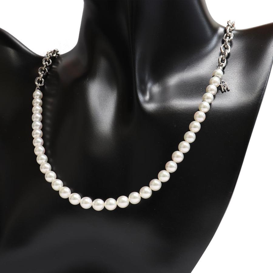 MIKIMOTO (美品)ミキモト パール ネックレス Ag925 シルバー MIKIMOTO (美品)ミキモト パール ネックレス Ag925 シルバー