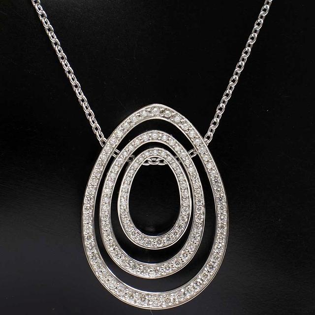 MIKIMOTO (新品仕上げ済)ミキモト スリー ループ ダイヤ MIKIMOTO (新品仕上げ済)ミキモト スリー ループ ダイヤ