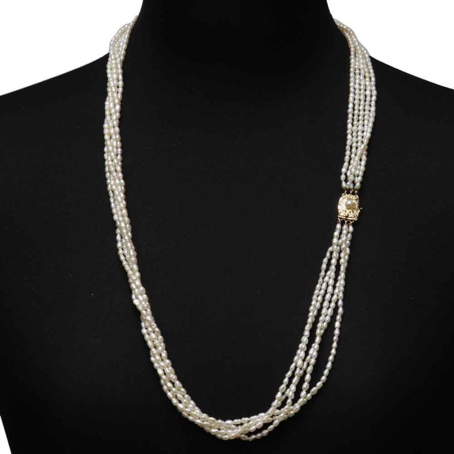 MIKIMOTO (新品仕上げ済)ミキモト MIKIMOTO ケシパール5連 MIKIMOTO (新品仕上げ済)ミキモト MIKIMOTO ケシパール5連