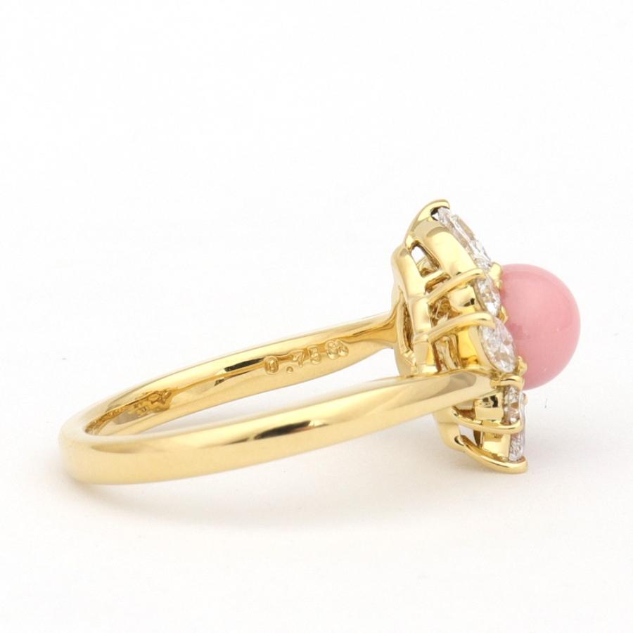 MIKIMOTO (新品仕上げ済) 希少 ミキモト コンクパール ダイヤ MIKIMOTO (新品仕上げ済) 希少 ミキモト コンクパール ダイヤ