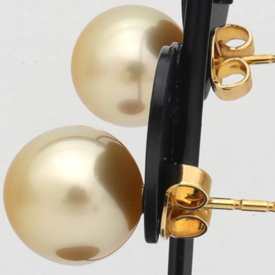 MIKIMOTO ミキモト ゴールデンパールピアス K18イエローゴールド MIKIMOTO ミキモト ゴールデンパールピアス K18イエローゴールド