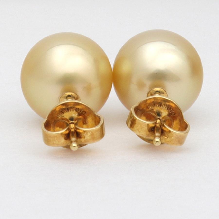 MIKIMOTO ミキモト ゴールデンパールピアス K18イエローゴールド MIKIMOTO ミキモト ゴールデンパールピアス K18イエローゴールド