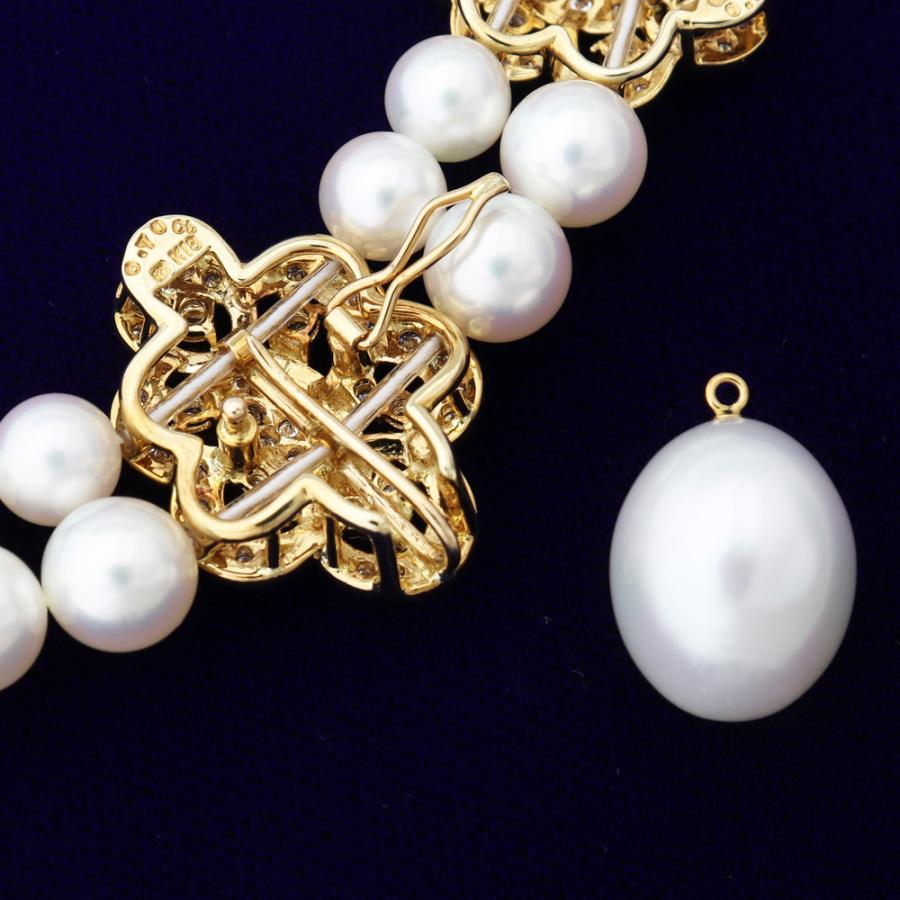 186000 現状品 MIKIMOTO ミキモト パールネックレス　イヤリング [241114HM020207] 186000 現状品 MIKIMOTO ミキモト パールネックレス イヤリング