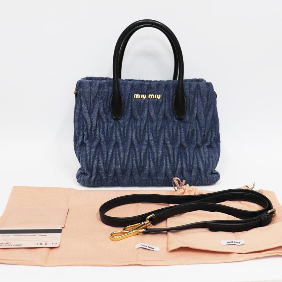 miu ミュウミュウ MIUMIU 2way ハンド バッグ マテラッセ miu ミュウミュウ MIUMIU 2way ハンド バッグ マテラッセ