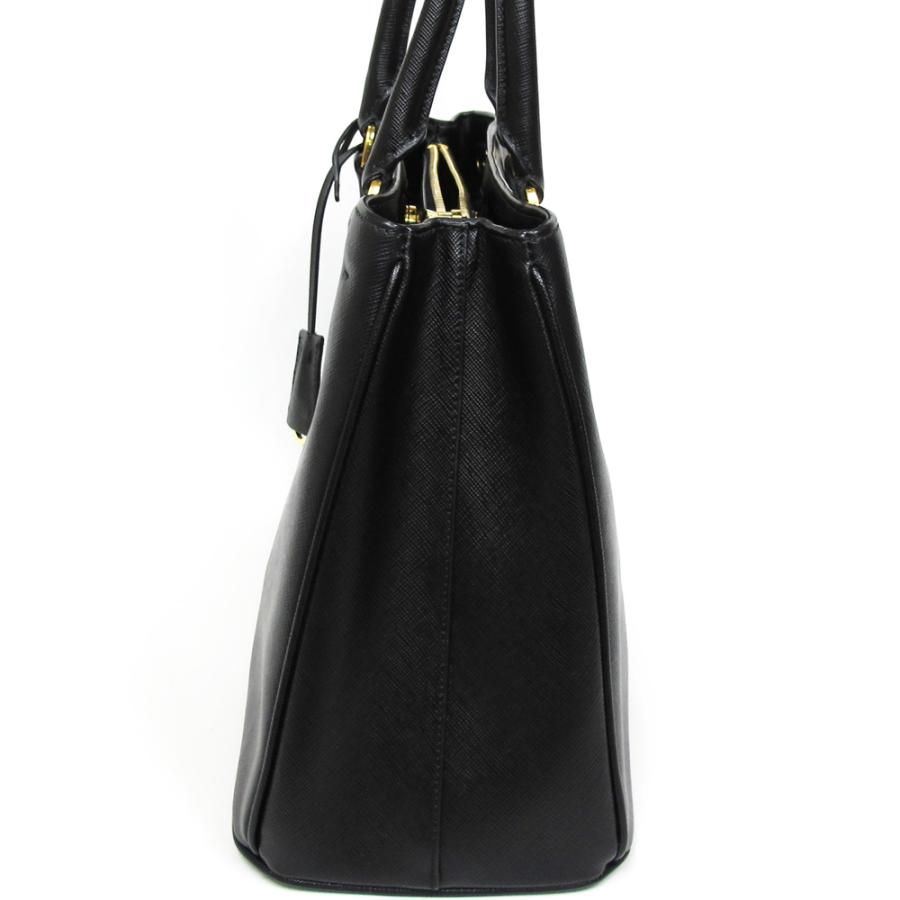 【良品】プラダPRADA 肩掛けトートバッグ黒 鑑定済！ 12400192_1.jpg