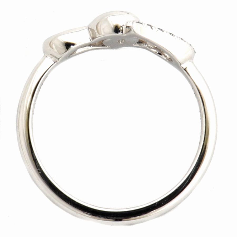 美品）ピアジェ PIAGET ハート ダイヤ リング 指輪 #51 約11号 K18 