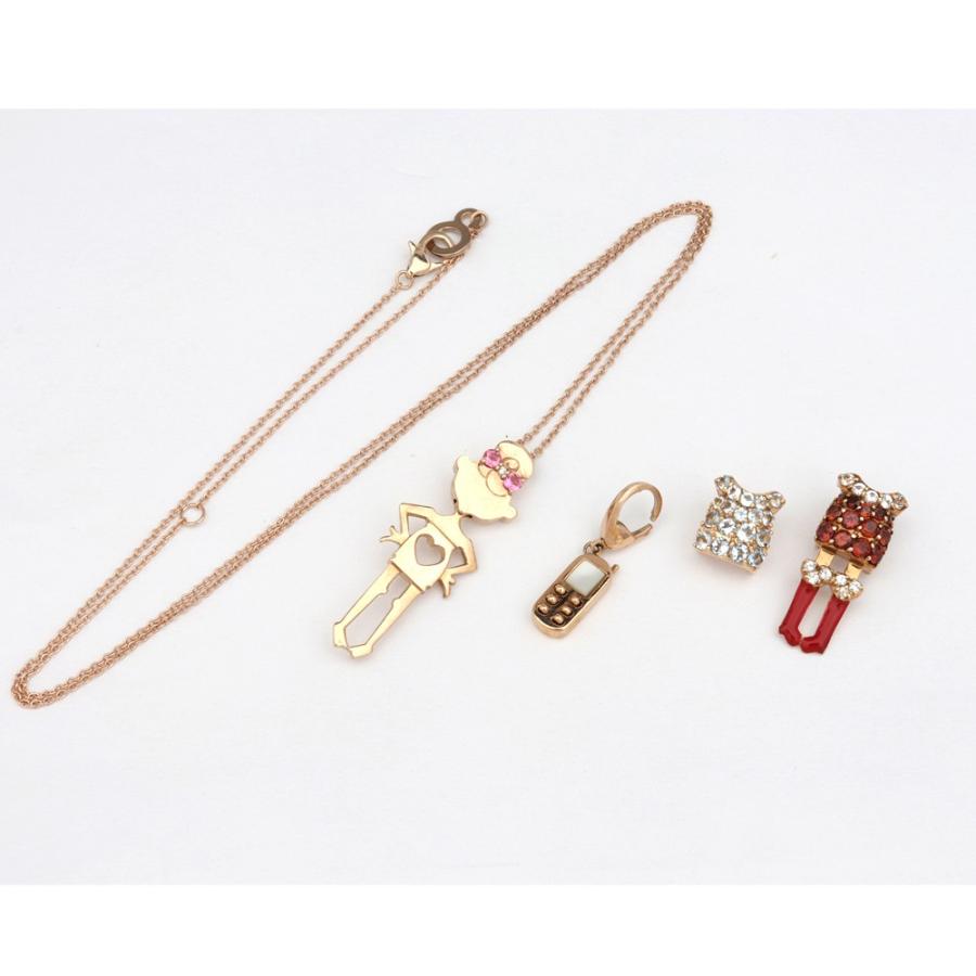 26/美品 ポンテヴェキオ K9PG ピンクゴールド EME ネックレス ④ K9PG EMEネックレスセット(キモノ) | ポンテヴェキオ公式