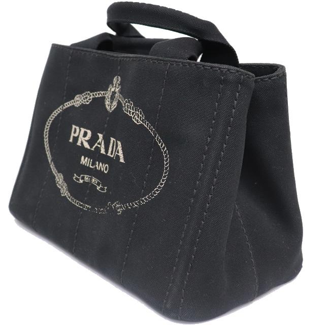 CANAPA プラダ PRADA カナパ 2way バッグ B2439G 黒 キャンバス CANAPA プラダ PRADA カナパ 2way バッグ B2439G 黒 キャンバス