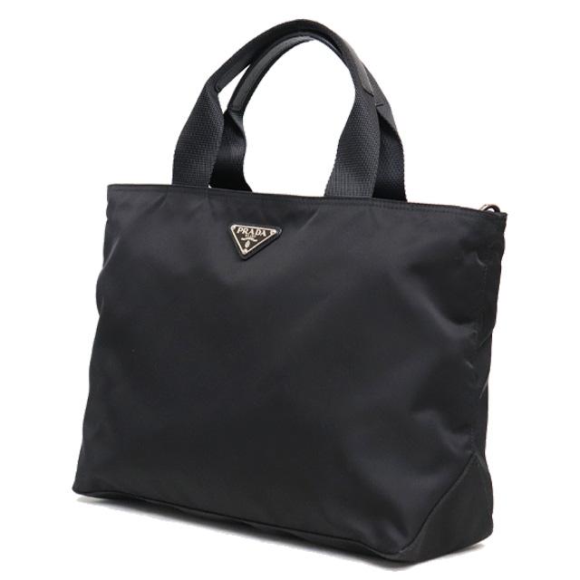 PRADA 黒 ナイロン トートバッグ PRADA】プラダ トートバッグ ナイロン レディース ショルダー