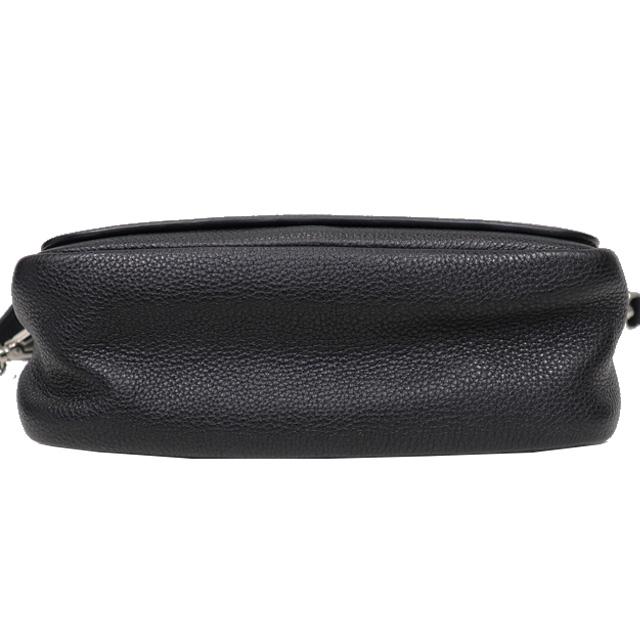 PRADA プラダ 斜め掛け ショルダーバッグ 型押しレザー 黒 PRADA プラダ 斜め掛け ショルダーバッグ 型押しレザー 黒