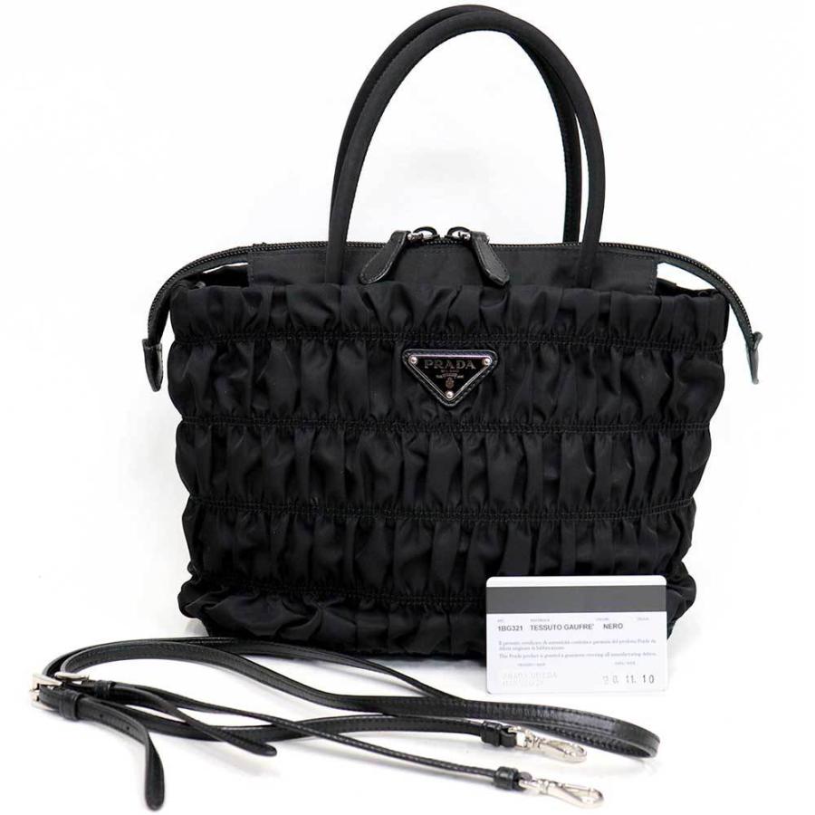 PRADA（プラダ） PRADA 2way ミニハンドバッグ ショルダー 斜め掛け
