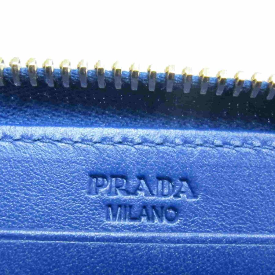 PRADA (新品) プラダ ラウンドファスナー 長財布 キルティング PRADA (新品) プラダ ラウンドファスナー 長財布 キルティング