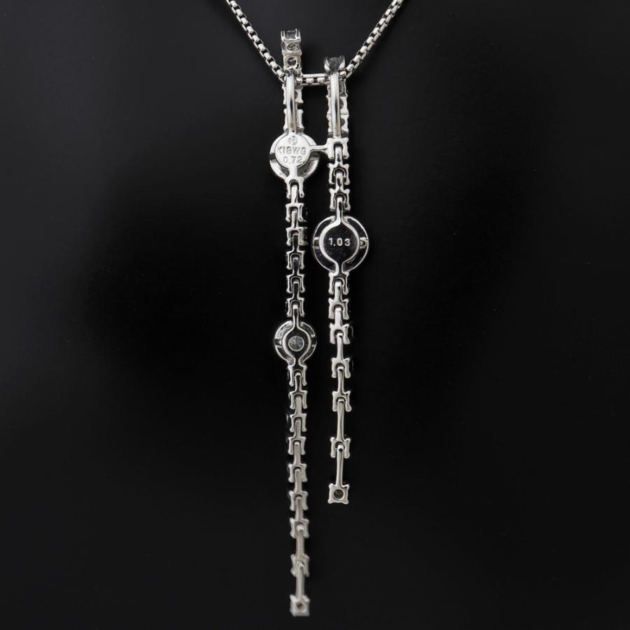 TASAKI（タサキ） (美品)タサキ 田崎 ダイヤネックレス K18ホワイト
