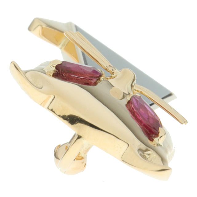 TASAKI （新品仕上げ済）タサキ 田崎 オニキス ルビー キャット