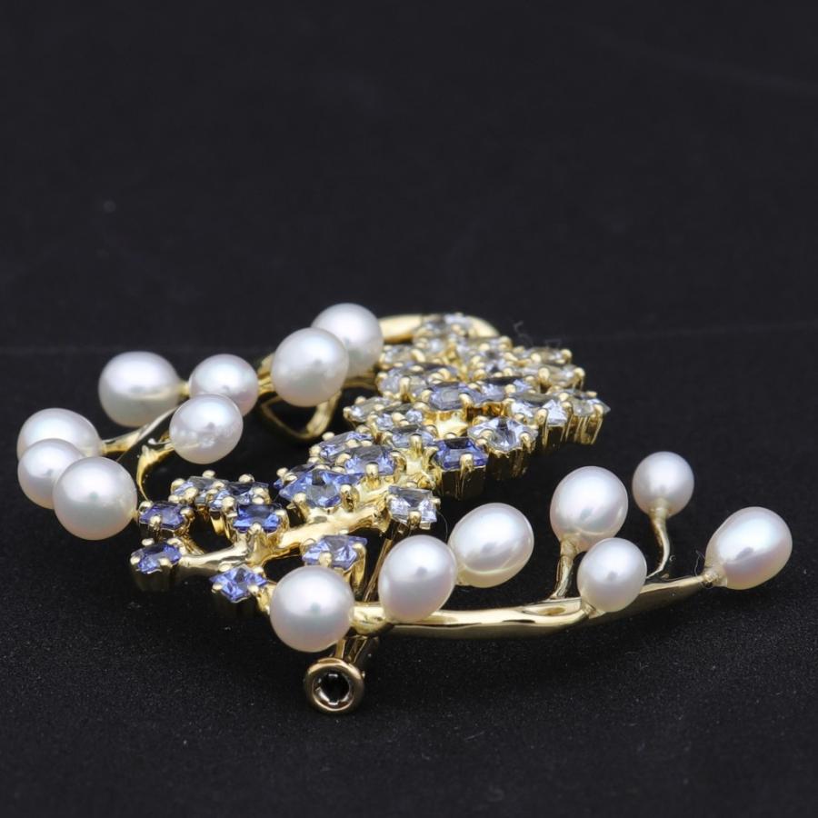 当店在庫してます！ TASAKI 3連パールブローチ タサキ 正規激安TASAKI