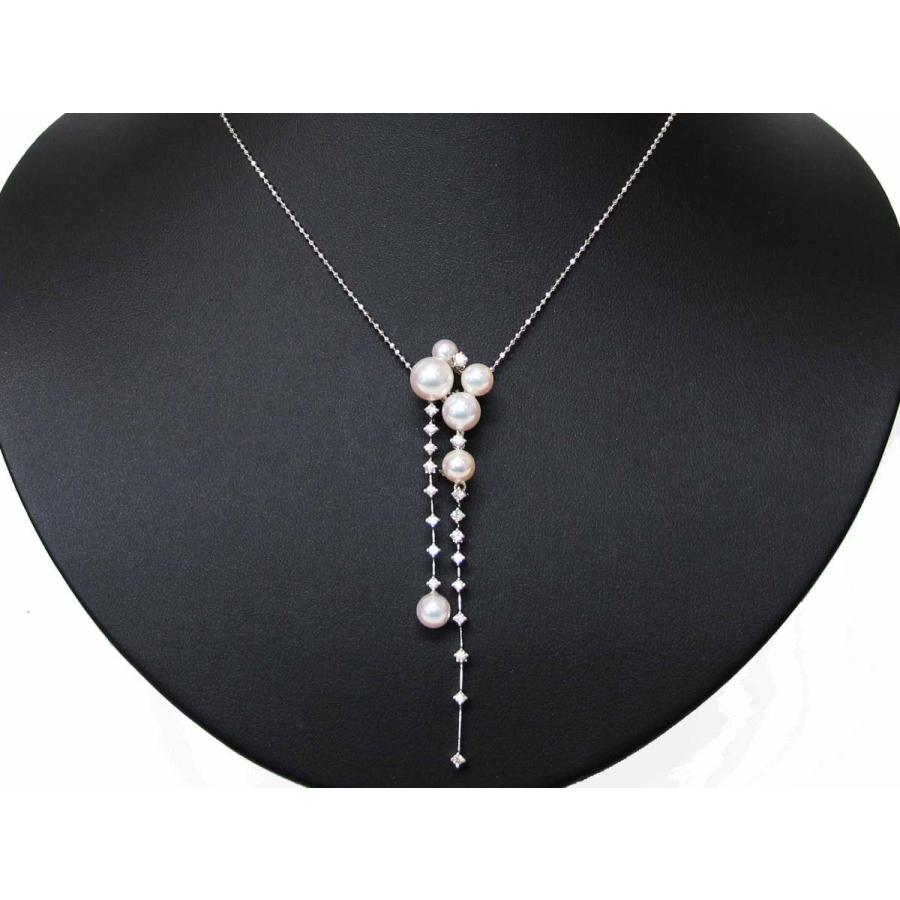 TASAKI（タサキ） 田崎 パールダイヤネックレス WG D0.40 8677 : 藤野