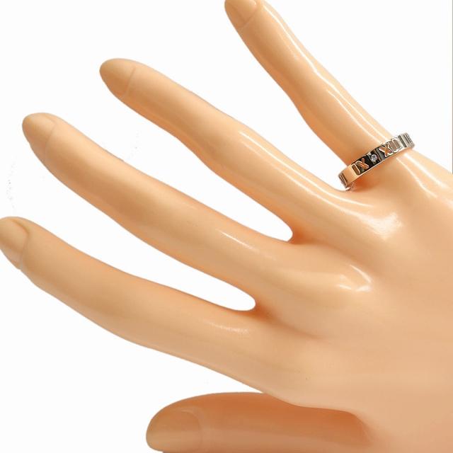 ティファニーピアスドアトラスリング4PダイヤモンドK18ローズゴールド Tiffany Atlas ティファニー ピアスドアトラスリング 11号 K18PG