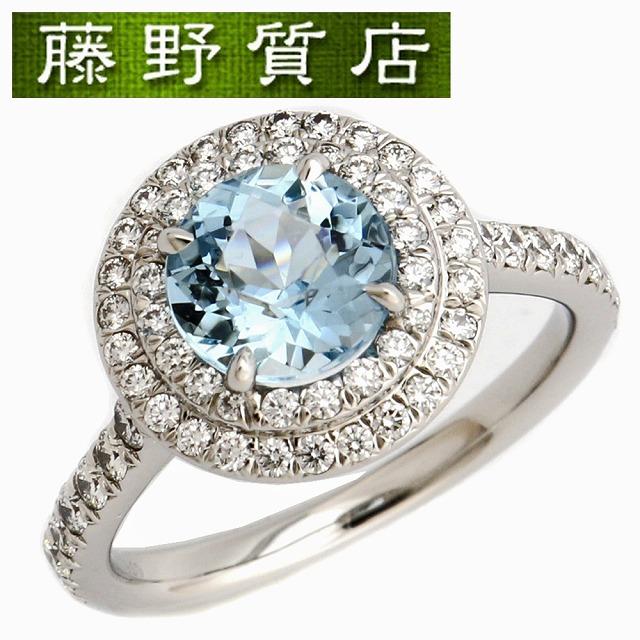 TIFFANY SOLESTE (美品）ティファニー ソレストアクアマリンダ