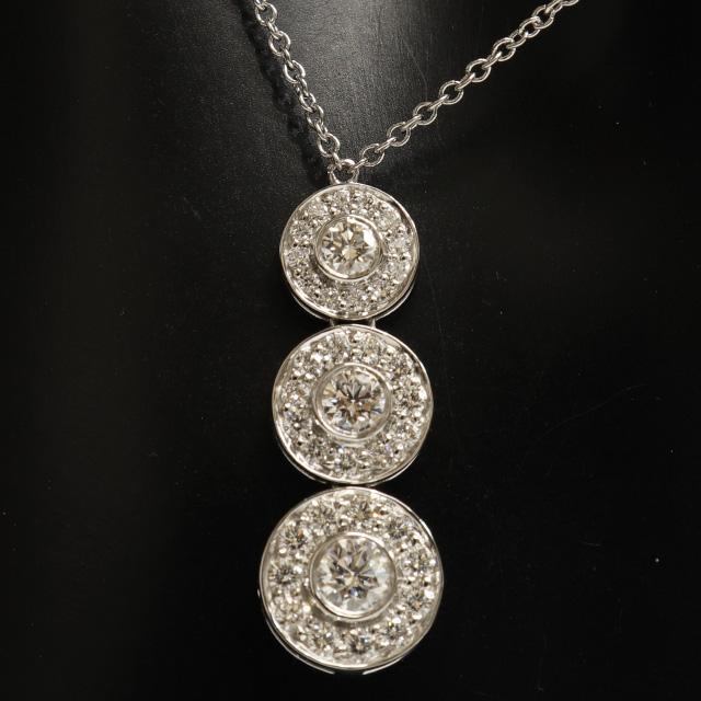 ティファニーダイアモンドアイドクロネックレス TIFFANY&Co. (新品仕上げ済) ティファニー TIFFANY サークレット