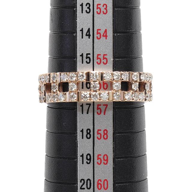 ◇ティファニー◇ 新品仕上済 Tワイヤー ダイヤ リング Au750 YG 6号 ◇ティファニー◇ 新品仕上済 Tワイヤー ダイヤ リング Au750 YG 6号