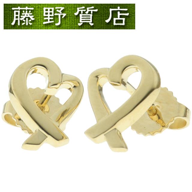 【極美品】ティファニー　ラビングハートピアス　片耳 楽天市場】ティファニー TIFFANY&Co. ラビングハート ピアス 18