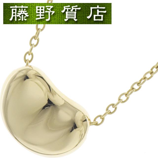 K18 ビーンズ ネックレス Elsa Peretti (新品仕上げ済) ティファニー TIFFANY ビーン ネックレス