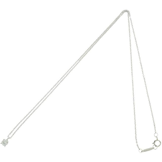 TIFFANY&Co. Pt950ソリティアダイヤモンドネックレス0.37ct 楽天市場】(美品)ティファニー TIFFANY ソリティア ダイヤ ネックレス