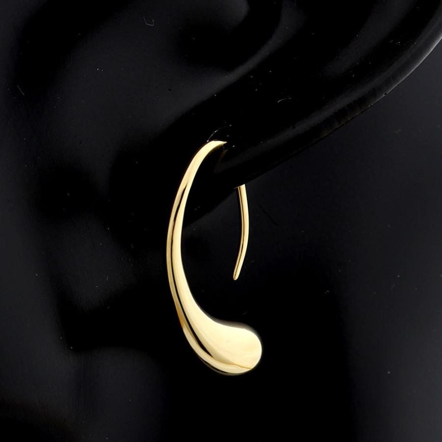 箱袋付き ティファニー ティアドロップ フープ ピアス Lh2fe 箱袋付き ティファニー ティアドロップ フープ ピアス Lh2fe