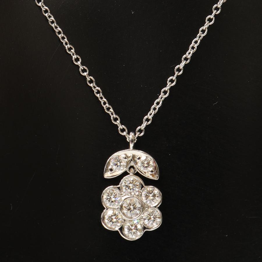 レア　入手困難ティファニー　ガーデンフラワー　ダイヤ　ネックレス廃番 レア 入手困難ティファニー ガーデンフラワー ダイヤ ネックレス