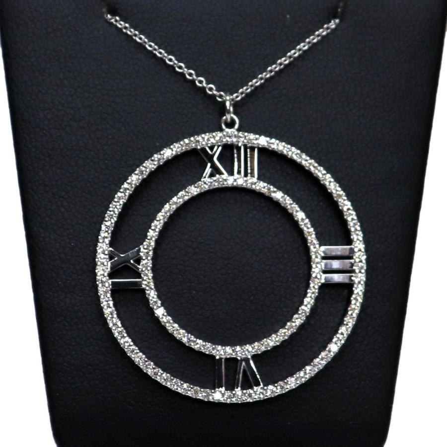 美品 ティファニー Tiffany オープンアトラスネックレス ラージ ダイヤネックレス K18wg ホワイトゴールド ダイヤモンド 47 Tf Nec 47 藤野質店 Y Shop 通販 Yahoo ショッピング