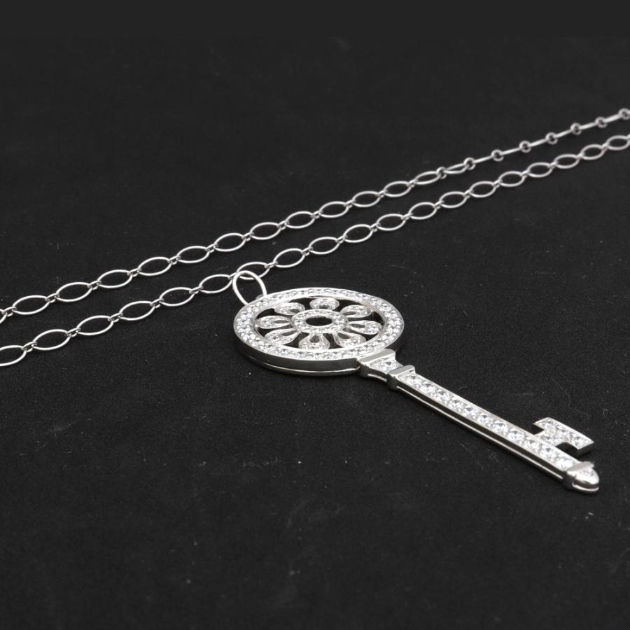 Tiffany Keys ティファニー & Co. ペタルキーダイヤネックレス