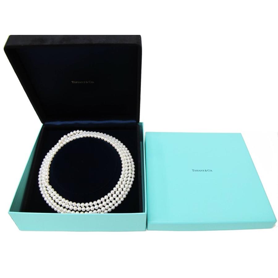 TIFFANY&Co. ティファニー Tiffany & Co 淡水パールロング
