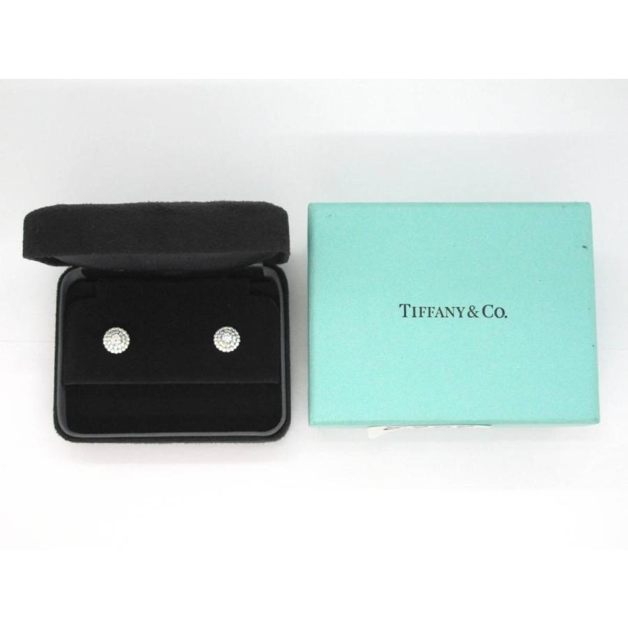 TIFFANY&Co. ティファニー ソレストピアス ダイヤ プラチナ 8909 