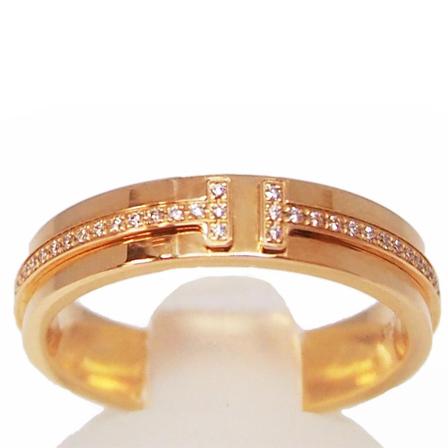 TIFFANY&Co.（ティファニー） TIFFANY T ツーナロー ダイヤ リング 14