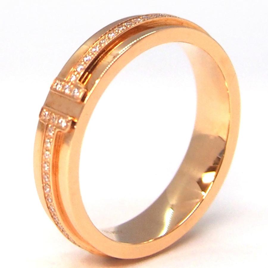 TIFFANY&Co.（ティファニー） TIFFANY T ツーナロー ダイヤ リング 14