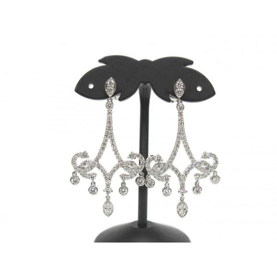 TIFFANY&Co.（ティファニー） エンチャント スクロールピアス Pt950