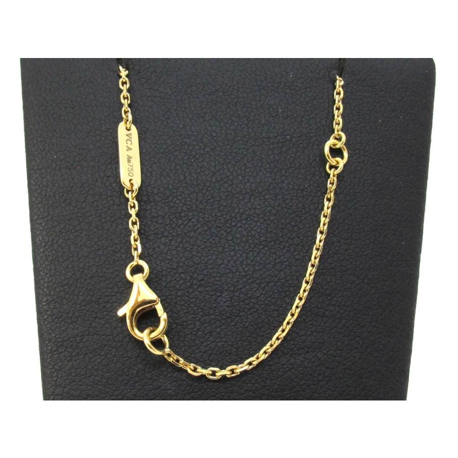 未使用試着のみ ヴァンクリーフ＆アーペル ヴィンテージアルハンブラネックレス Van Cleef ＆ Arpels（ヴァンクリーフ ＆ アーペル） ヴァンクリーフ