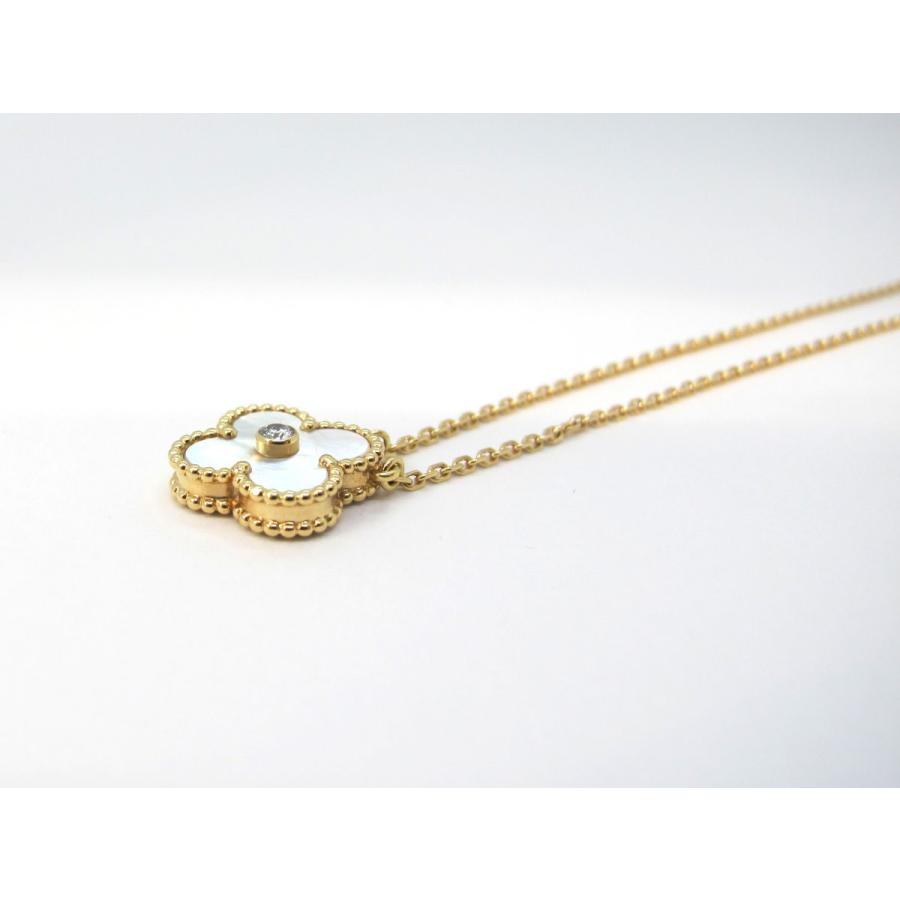 ヴァンクリーフ Vca ヴィンテージアルハンブラネックレス１pd 12年クリスマス限定 K18ピンクゴールド ホワイトシェル 8563 Vca Nec 8563 藤野質店 Y Shop 通販 Yahoo ショッピング