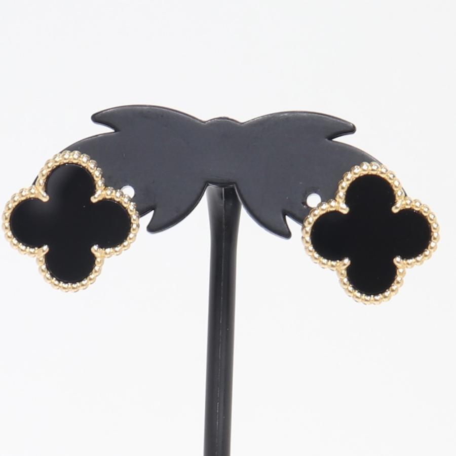 【商談中】Van Cleef ＆ Arpels ヴァンクリーフ&アーペル　K18YG マジックアルハンブラ ピアス　新品同様　正規品　VCAR Van Cleef & Arpels ヴァンクリーフ＆アーペル ピアス マジック