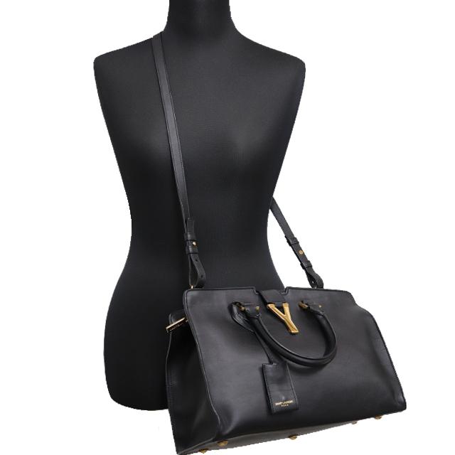 SAINT LAURENT サンローラン YSL ベイビー カバス パリ バッグ SAINT LAURENT サンローラン YSL ベイビー カバス パリ バッグ