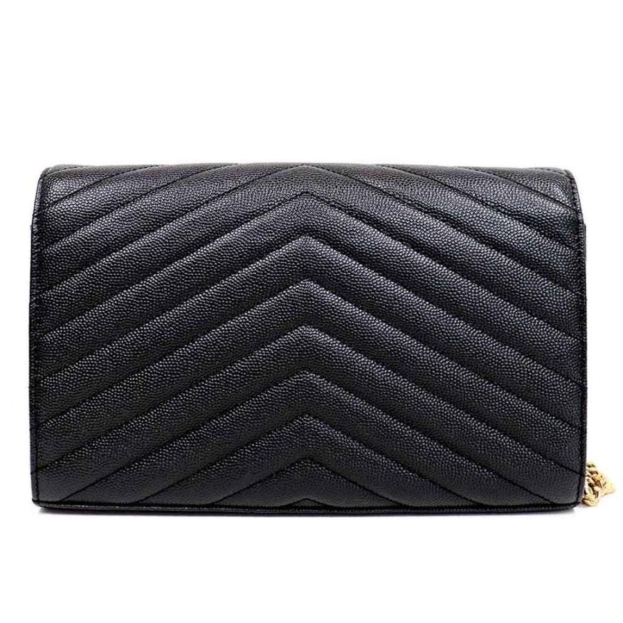 SAINT LAURENT サンローラン YSL モノグラム Vステッチ チェーン SAINT LAURENT サンローラン YSL モノグラム Vステッチ チェーン