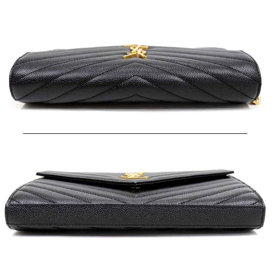 SAINT LAURENT サンローラン YSL モノグラム Vステッチ チェーン SAINT LAURENT サンローラン YSL モノグラム Vステッチ チェーン