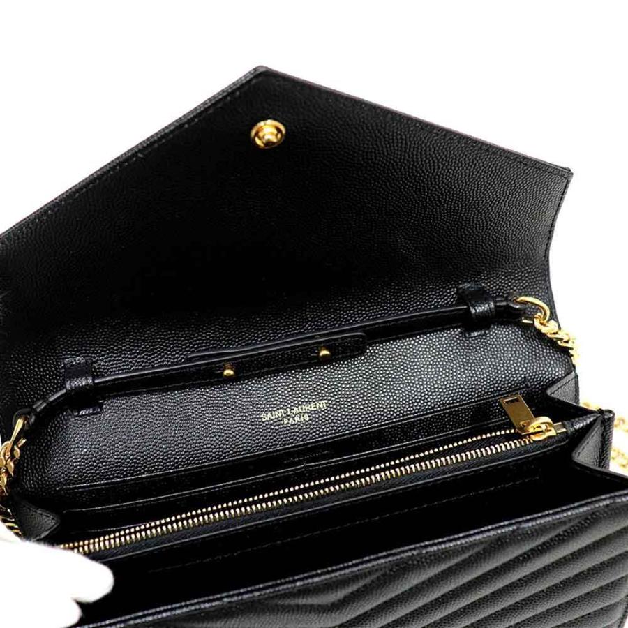 SAINT LAURENT サンローラン YSL モノグラム Vステッチ チェーン SAINT LAURENT サンローラン YSL モノグラム Vステッチ チェーン