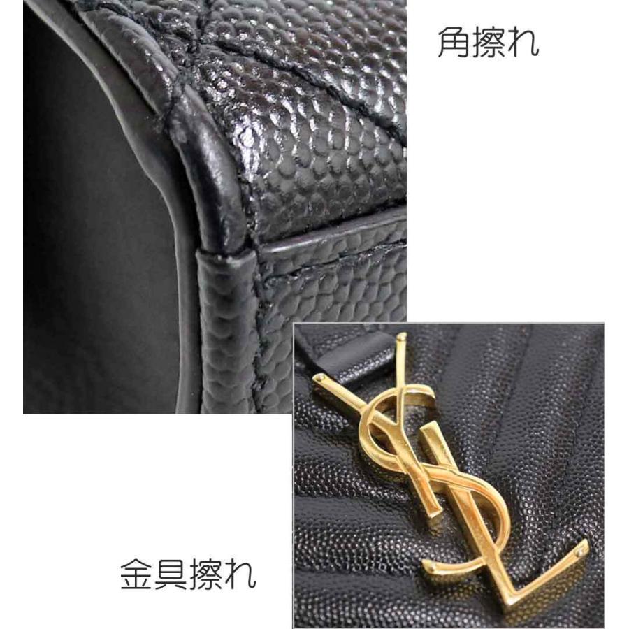 サンローラン ブラック ショルダーバッグ SAINT LAURENT サンローラン YSL サッチェル ショルダーバック