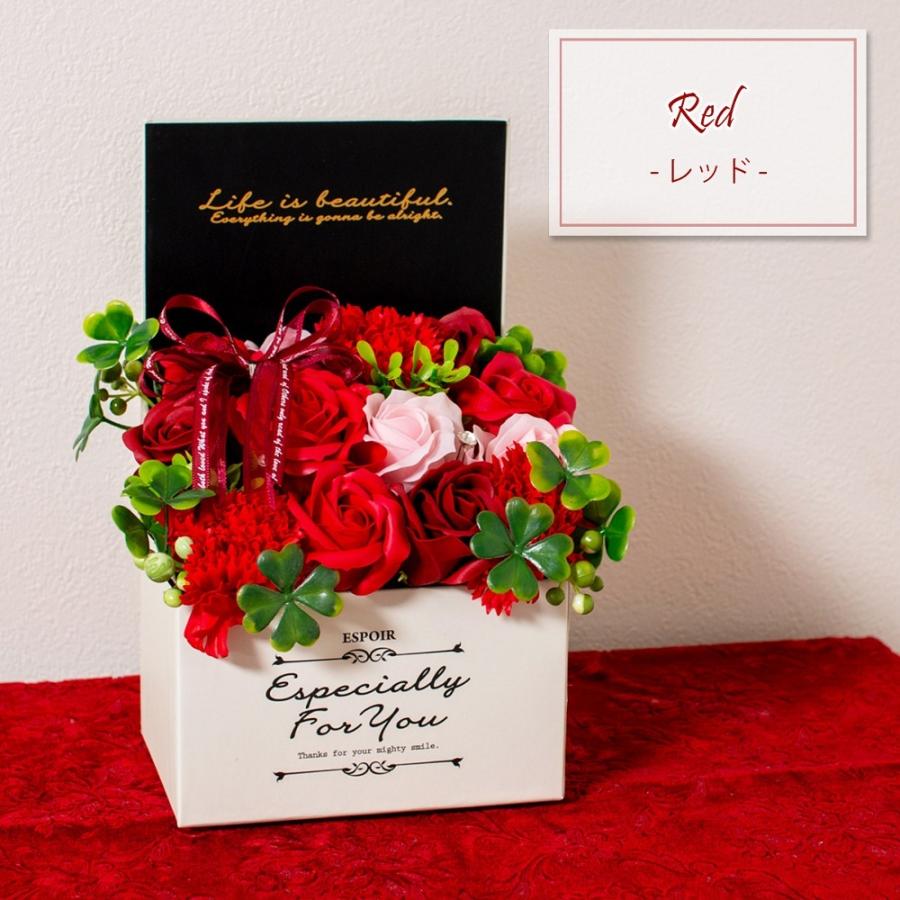 ソープフラワー エレガントボックス シャボンフラワー 薔薇 新築祝い